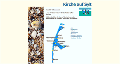 Desktop Screenshot of kirche-auf-sylt.de